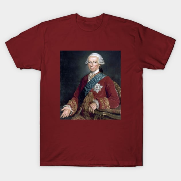 Saint Germain classical portrait T-Shirt by Star Scrunch